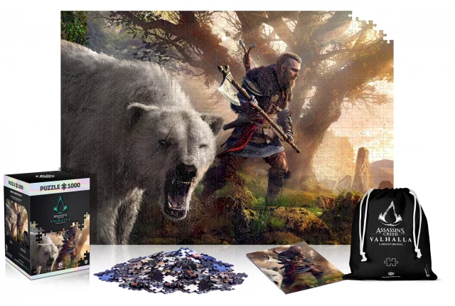 Puzzle Assassins Creed: Valhalla - Eivor and Polar Bear (Good Loot)