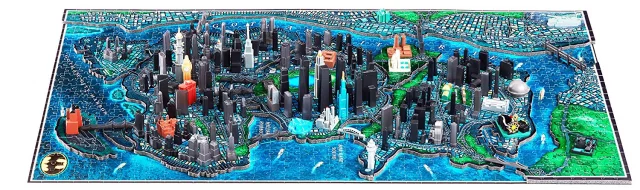 3D Puzzle Batman - Gotham City Citiscape 4D