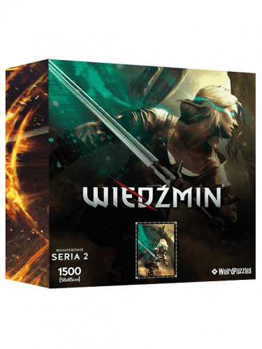 Puzzle Zaklínač - Ciri (Hrdinovia Zaklínača) S2
