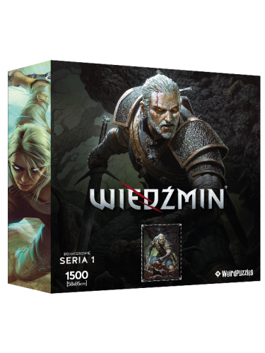 Puzzle Zaklínač - Geralt (Hrdinovia Zaklínača) S1