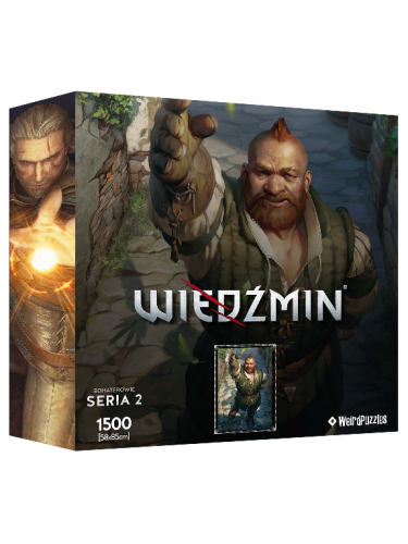 Puzzle Zaklínač - Zoltan Chivay (Hrdinovia Zaklínača) S2
