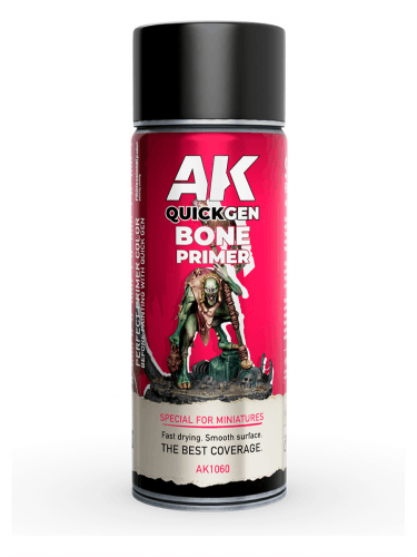 Sprej AK Bone Primer - Quick Gen Spray - základná farba, béžová