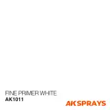 Sprej AK Fine Primer White Spray - základná farba, biela - Stolová hra