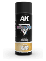 Sprej AK Golden Armor Spray - základná farba, zlatá