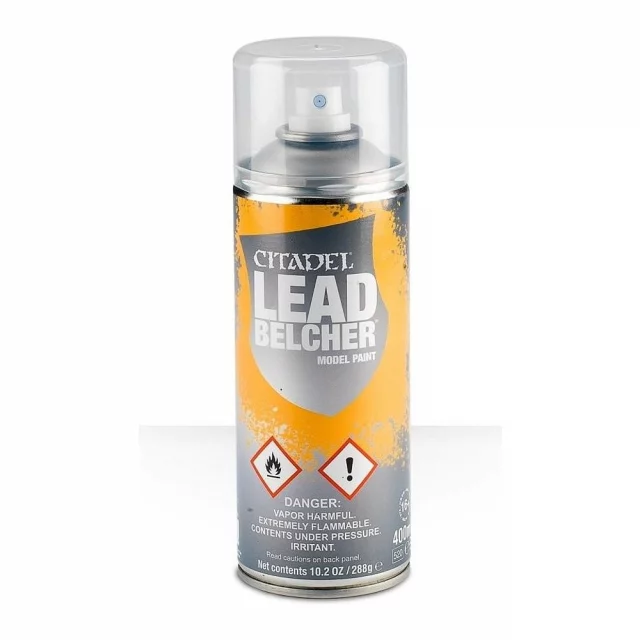 Spray Citadel Leadbelcher - základná farba, strieborná (sprej)