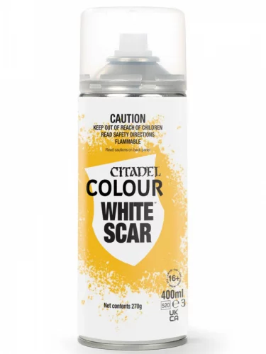 Spray Citadel White Scar - základná farba, biela (sprej)