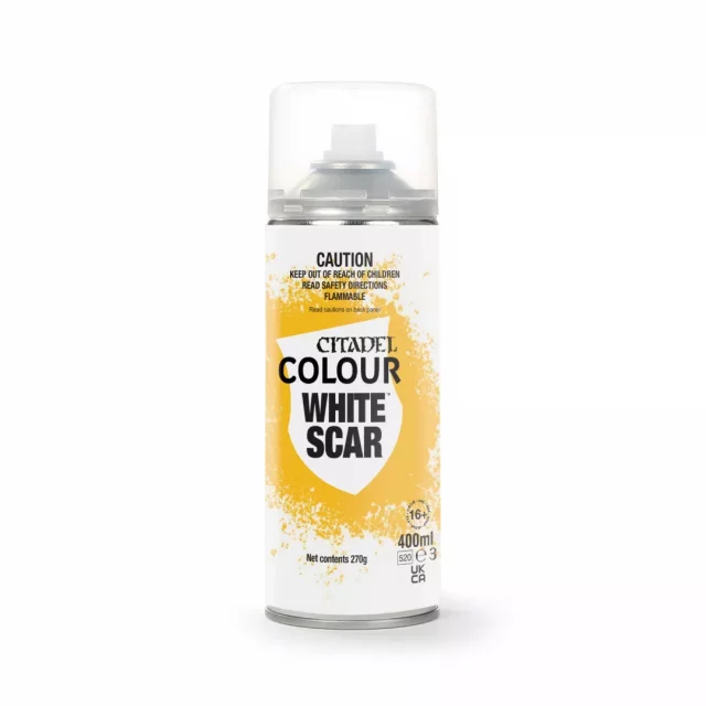 Spray Citadel White Scar - základná farba, biela (sprej)