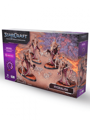 Figúrková hra StarCraft – Tabletop Miniature Game – Hydralisk – Expansion Set (4 figúrky)