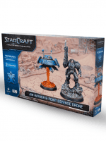 Figúrková hra StarCraft – Tabletop Miniature Game – Jim Raynor & Point Defense Drone – Hero Expansion Set (2 figúrky)