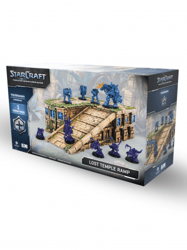 Figúrková hra StarCraft - Tabletop Miniature Game - Lost Temple Ramp - Terrain Expansion Set (1 figúrka)