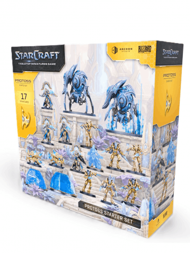 Figúrková hra StarCraft - Tabletop Miniature Game - Protoss Starter Set
