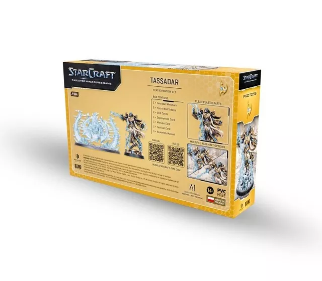 Figúrková hra StarCraft - Tabletop Miniature Game - Protoss - Tassadar (3 figúrky) - Dobrodružná stolová hra