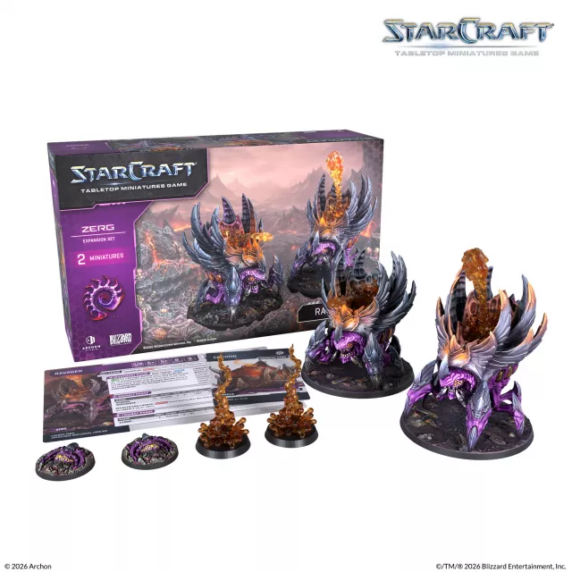 Figúrková hra StarCraft - Tabletop Miniature Game - Ravager - Expansion Set (2 figurky) - Stolová hra