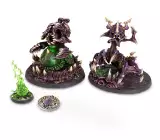 Figurková hra StarCraft - Tabletop Miniature Game - Zerg - Zagara & Bile Launcher (3 figurky) - Stolová hra