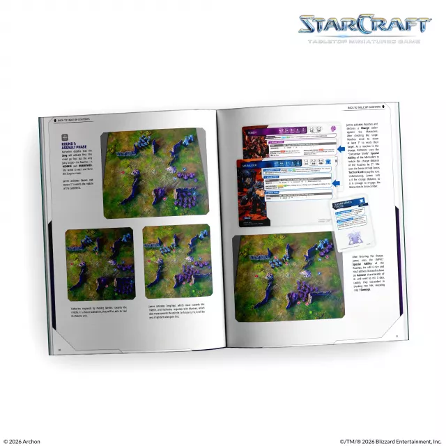 Kniha StarCraft - Tabletop Miniature Game - Rulebook - Stolové RPG