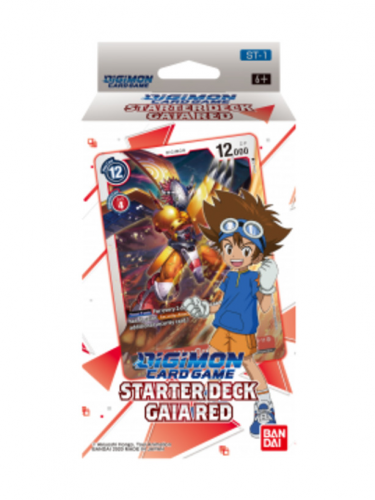 Kartová hra Digimon Card Game - Gaia Red (Starter Deck)