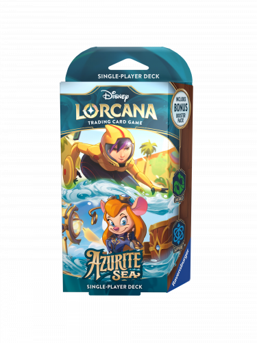 Kartová hra Lorcana: Azurite Sea - Emerald / Sapphire Starter Deck