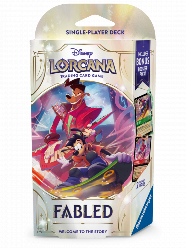Kartová hra Lorcana: Fabled - Amber & Sapphire Starter Deck