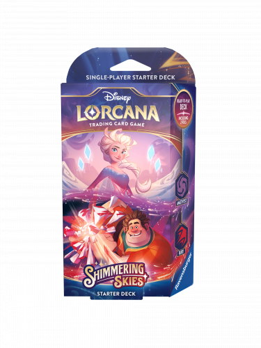 Kartová hra Lorcana: Shimmering Skies - Amethyst / Ruby Starter Deck