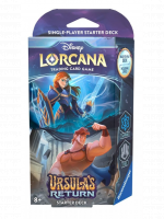 Kartová hra Lorcana: Ursula's Return - Sapphire / Steel Starter Deck