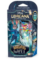 Kartová hra Lorcana: Whispers in the Well - Sapphire / Steel Starter Deck (Judy Hopps & Robin Hood)