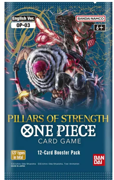 Kartová hra One Piece TCG - Pillars of Strength Booster (12 kariet)