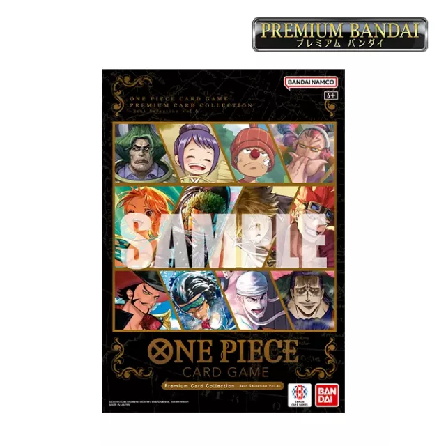 Kartová hra One Piece TCG - Premium Card Collection - Best Selection Vol.6 (booklet + 12 prémiových karet) - Zberateľská kartová hra TCG