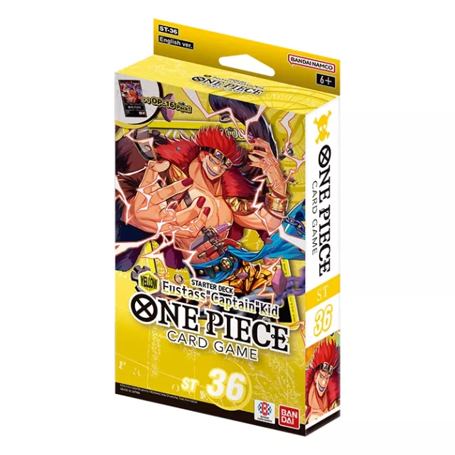 Kartová hra One Piece TCG: Starter Deck - Yellow Eustass - Zberateľská kartová hra TCG