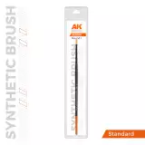 Štetec AK Synthetic Brush - Round 1 - okrúhly (syntetický) - AK-Interactive