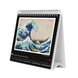 Kalendár Hokusai 2026 (stolový)