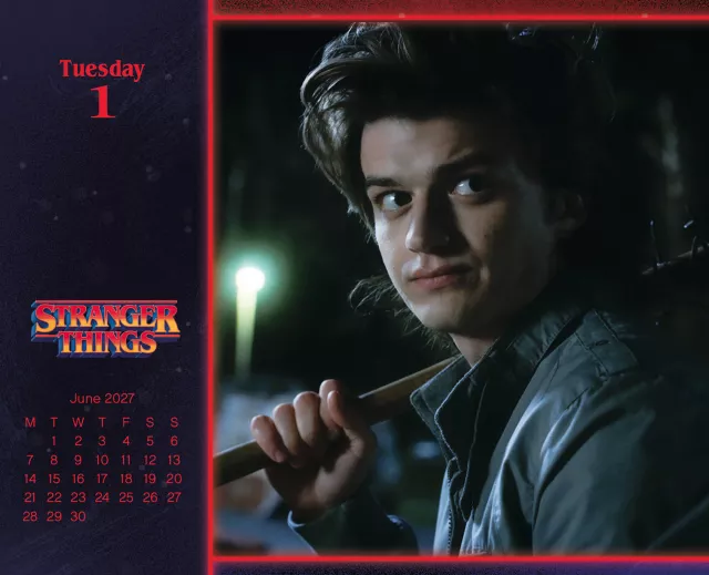 Kalendár Stranger Things 2027 (stolný)