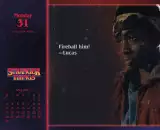 Kalendár Stranger Things 2027 (stolný)