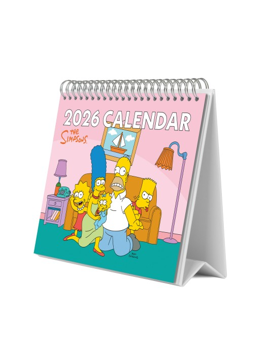 Grupo Erik Kalendár The Simpsons 2026 (stolový)