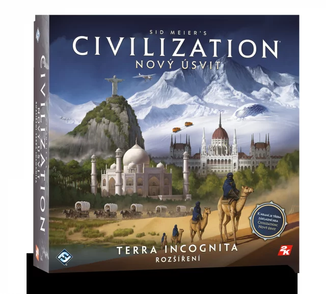 Stolová hra Civilization: Nový úsvit - Terra Incognita (rozšírenie)