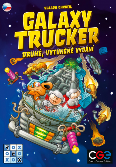 Stolová hra Galaxy Trucker: Druhé, vytunené vydanie