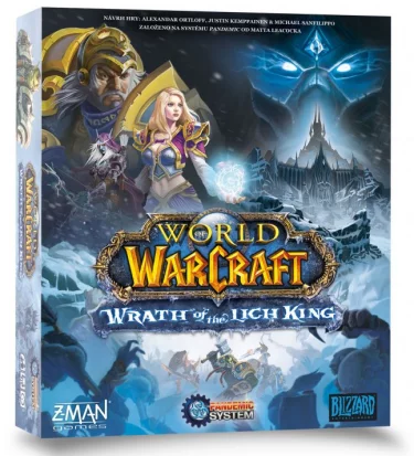 Stolová hra Pandemic World of Warcraft: Wrath of the Lich King CZ