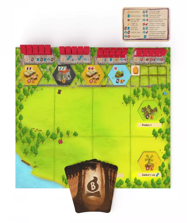 Stolová hra Zálesí - Strategická stolová hra