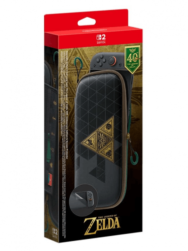 Luxusné cestovné puzdro pre Nintendo Switch 2 - The Legend of Zelda 40th Anniversary Edition (SWITCH)