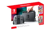 Konzola Nintendo Switch - Grey + Super Mario Odyssey + Mario Kart 8 Deluxe