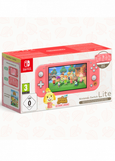 Konzola Nintendo Switch Lite - Coral + Animal Crossing: New Horizons (SWITCH)