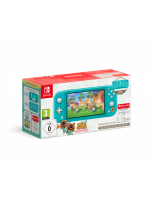 Konzola Nintendo Switch Lite - Turquoise + Animal Crossing: New Horizons + 12 mesiacov NSO