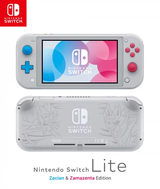 Konzola Nintendo Switch Lite - Zacian & Zamazenta Limited Edition