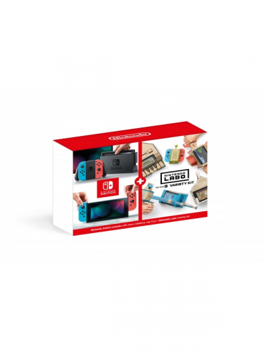 Konzola Nintendo Switch - Neon Red/Neon Blue + Nintendo Labo Variety Kit (SWITCH)
