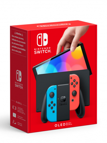 Konzola Nintendo Switch OLED model - Neon blue/Neon red (SWITCH)