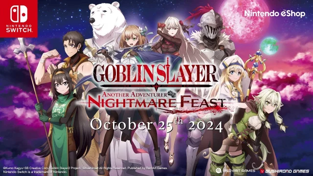 Goblin Slayer Another Adventurer: Nightmare Feast - Western Announce Trailer
