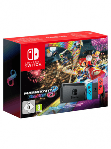 Konzola Nintendo Switch + Mario Kart 8 Deluxe (SWITCH)