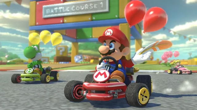 Konzola Nintendo Switch + Mario Kart 8 Deluxe - Herné konzoly