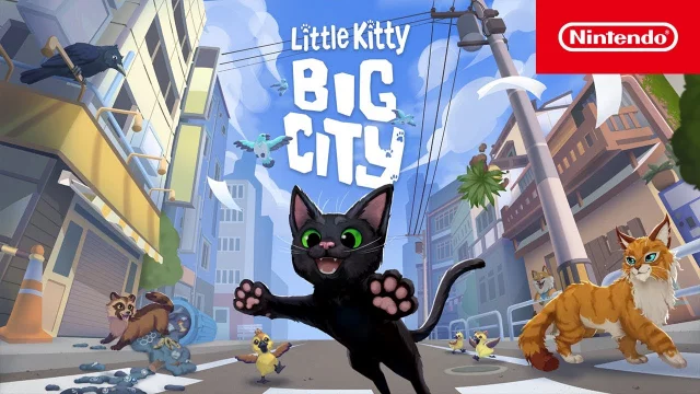 Little Kitty, Big City – Launch Trailer – Nintendo Switch