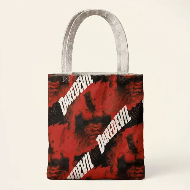 Taška Marvel - Daredevil Black (plátenná) - Plážová taška