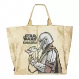 Taška Star Wars - The Mandalorian XL (plátenná) - Plážová taška